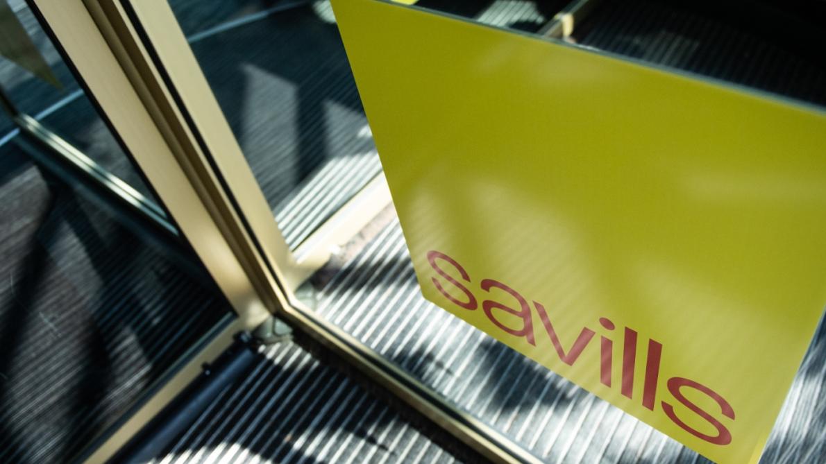 Savills logo at IHIF EMEA