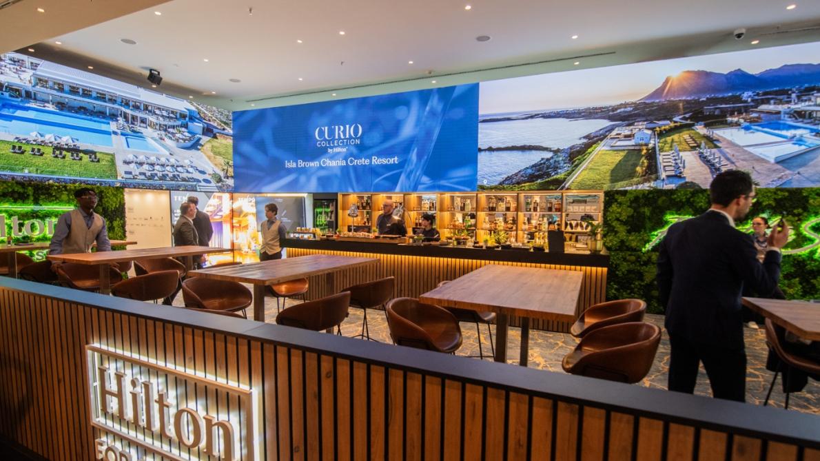 Hilton stand at IHIF EMEA
