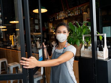 Woman Restaurant Owner