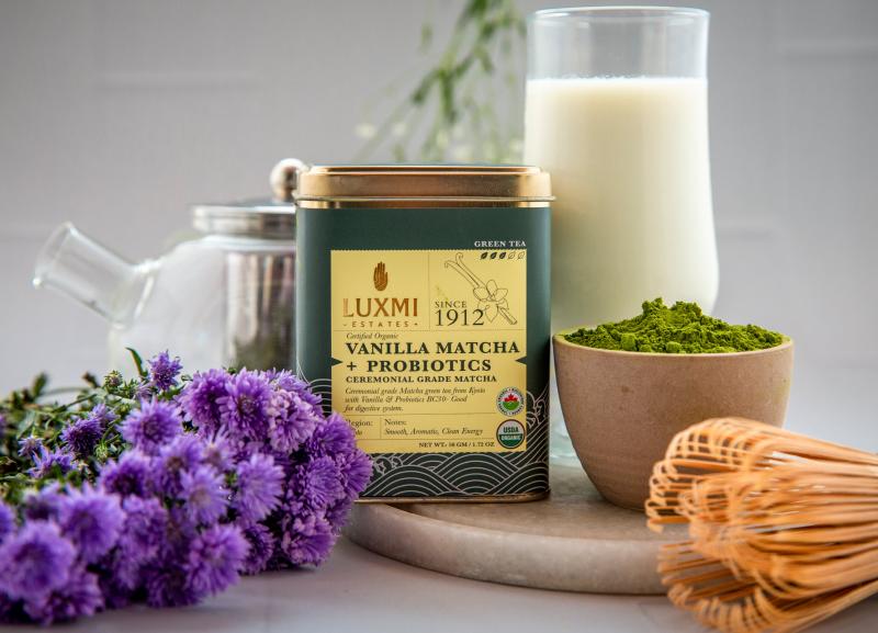  Luxmi Tea Vanilla Matcha + Probiotics
