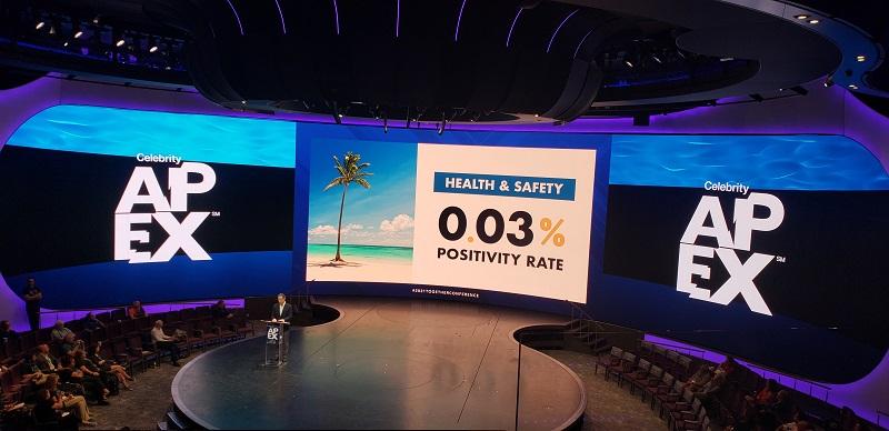 Brad Tolkin, World Travel Holdings, Shows Low "Positivity" Rate for Covid-19 on Cruise Ships since the Restart Began