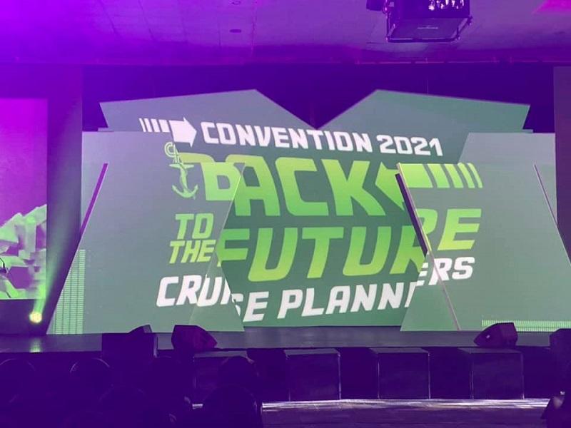 2021 Cruise Planners conference theming is "Back to the Future"