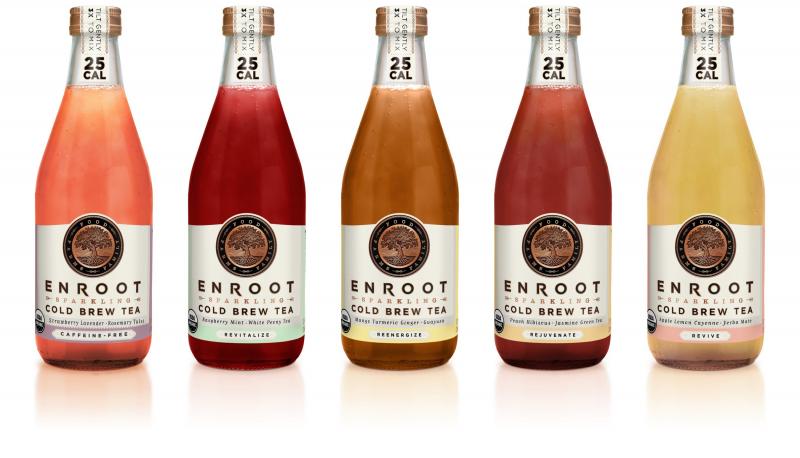 Enroot Cold Brewed Organic Sparkling Teas