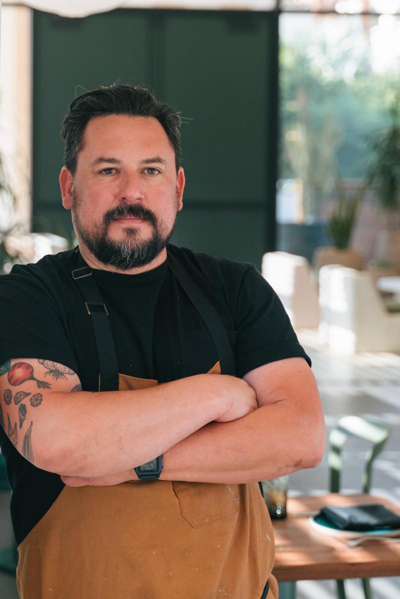 Chef Ysaac Ramirez of Maleza at Drift Palm Springs