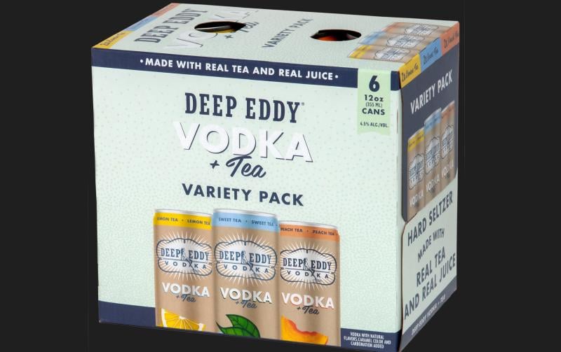 Deep Eddy Vodka + Tea Hard Seltzers