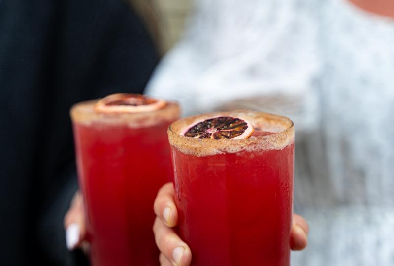 Citrus Hibiscus Punch - First Watch - Holiday Juice Beverage