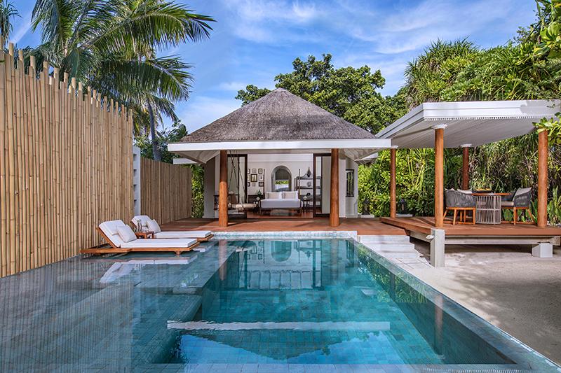 Anantara Kihavah Maldives Villas - Exterior of One-Bedroom Family Beach Pool Villa