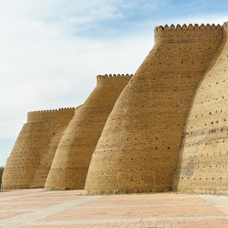 Bukhara ark exterior
