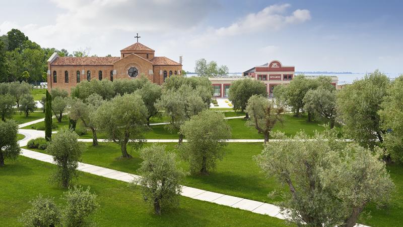 JW Marriott Venice Resort & Spa's church and olive groves