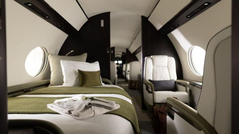 Flexjet_Gulfstream G700_Bed