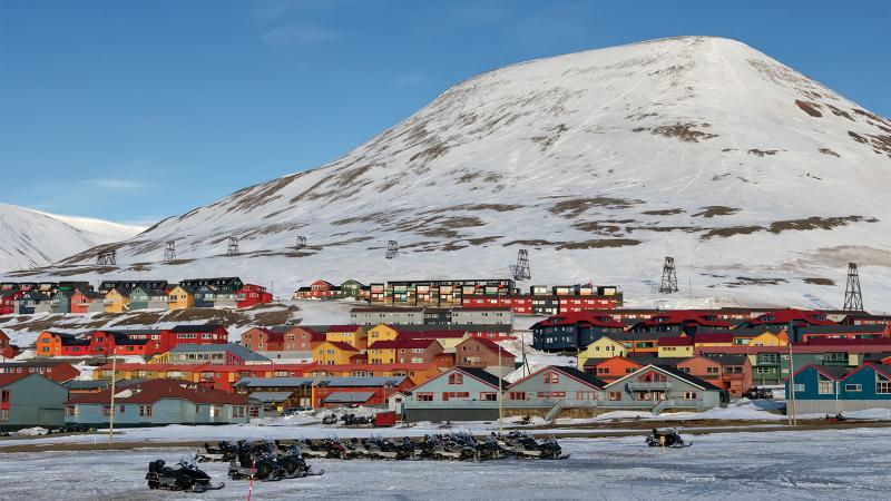 Longyearbyen on Svalbard