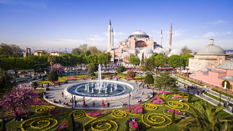 Hagia Sophia in Istanbul, Turkey 