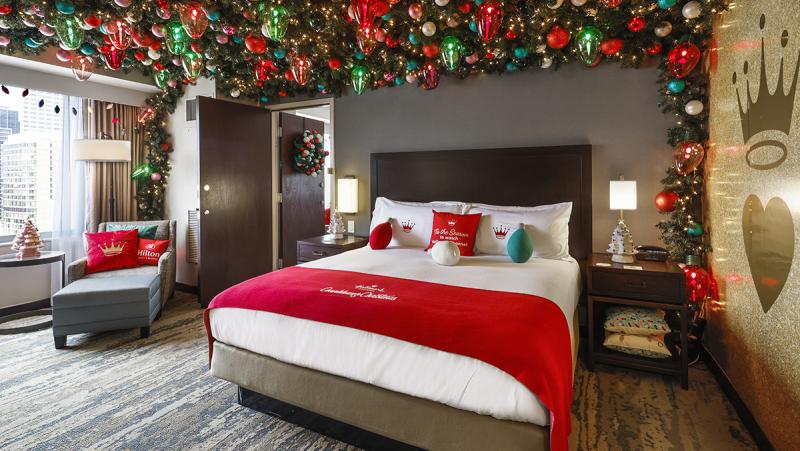 Hilton Americas-Houston Countdown to Christmas suite