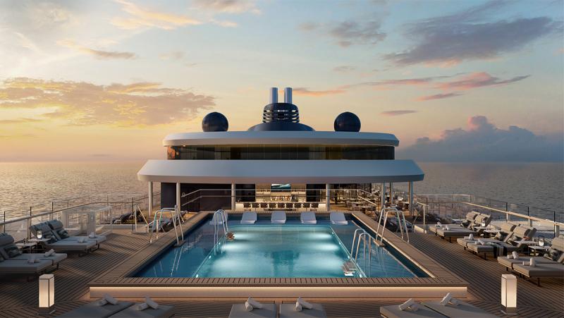 Ilma_Main Pool View Rendering_The Ritz-Carlton Yacht Collection