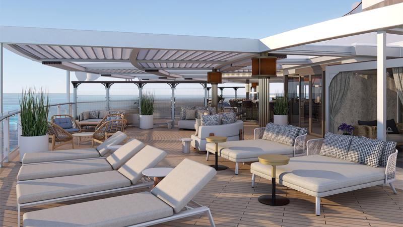 Indulge Outdoor Lounge_Norwegian Cruise Line