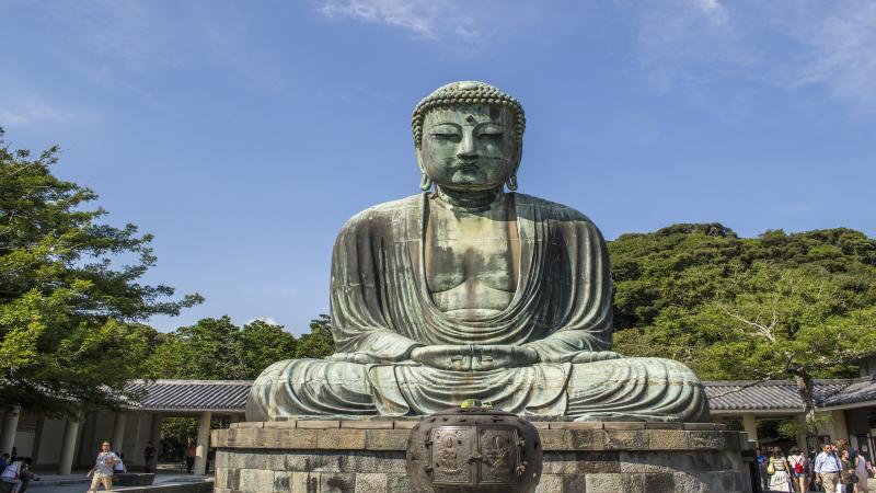 InsideJapan Tours_Kamakura_Giant Buddha Statue_Kotoku-in temple