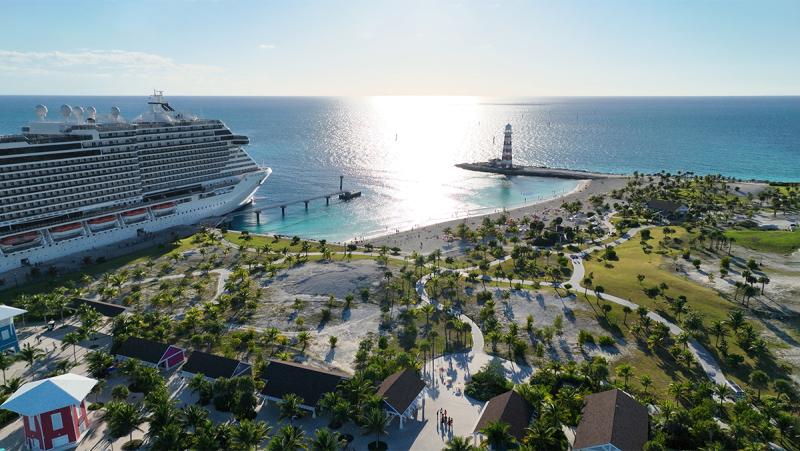 MSC Cruises’ private island, Ocean Cay MSC Marine Reserve in the Bahamas