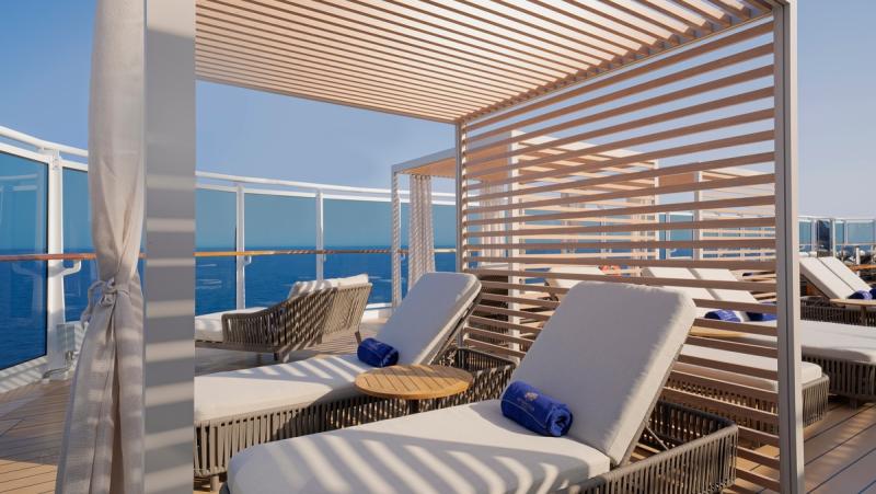 MSC Yacht Club Pool Deck on MSC Seascape