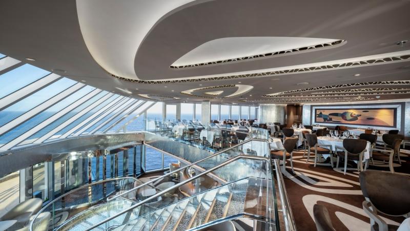 MSC Yacht Club Top Sail Lounge and Restaurant