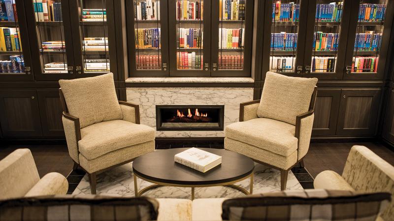 Regent Seven Seas Cruises’ Seven Seas Mariner will sail mostly seven-night voyages to Alaska. Shown here is the ship’s library.