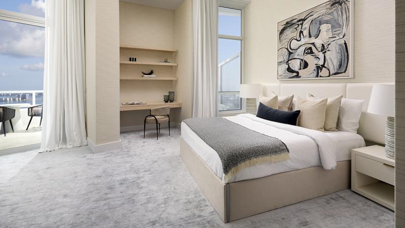 Fontainebleau Miami Beach penthouse master bedroom