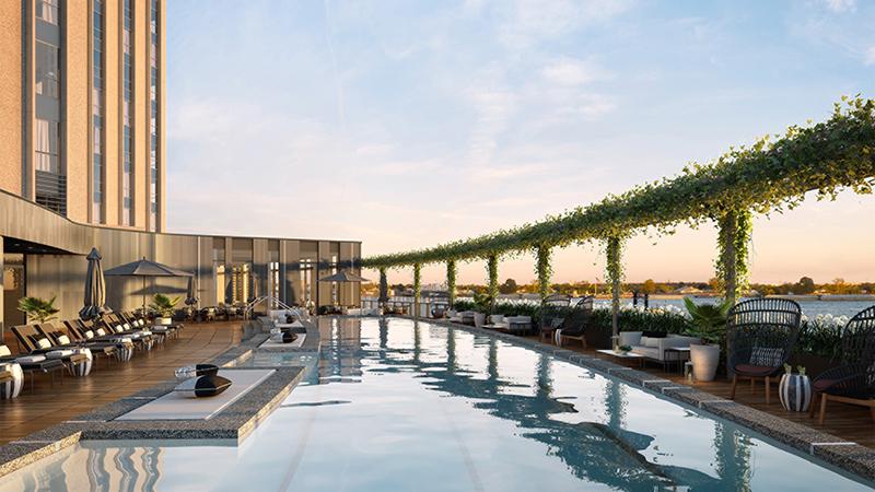 Four Seasons Hotel and Private Residences New Orleans pool