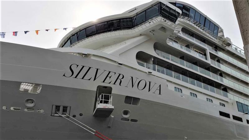 Silver Nova debuts in Trieste, Italy, in mid-August 2023. Photo by Susan J. Young. 