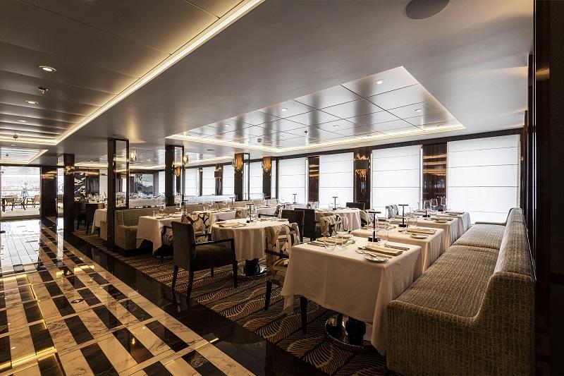 Porto Restaurant on Atlas Ocean Voyages' Word Navigator