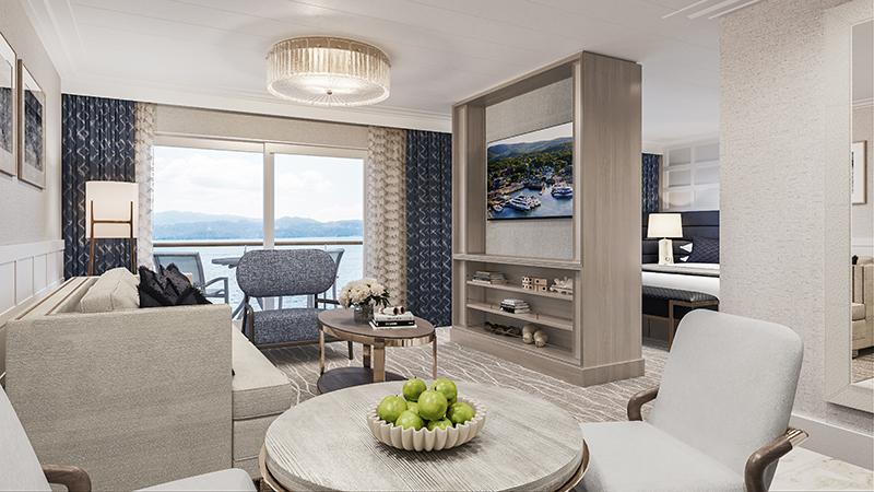 American Cruise Lines Project Blue Grand Suite