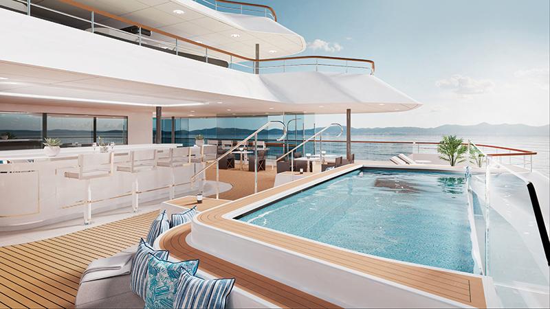 The Ritz-Carlton Yacht Collection’s 298-passenger Evrima