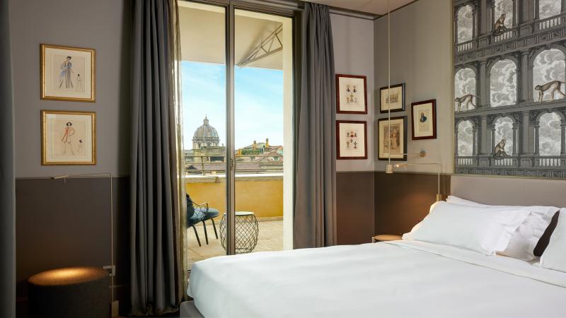 Bedroom_Radisson Collection Hotel, Roma Antica