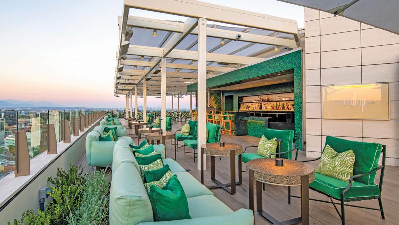 The Rooftop by JG at Waldorf Astoria Beverly Hills