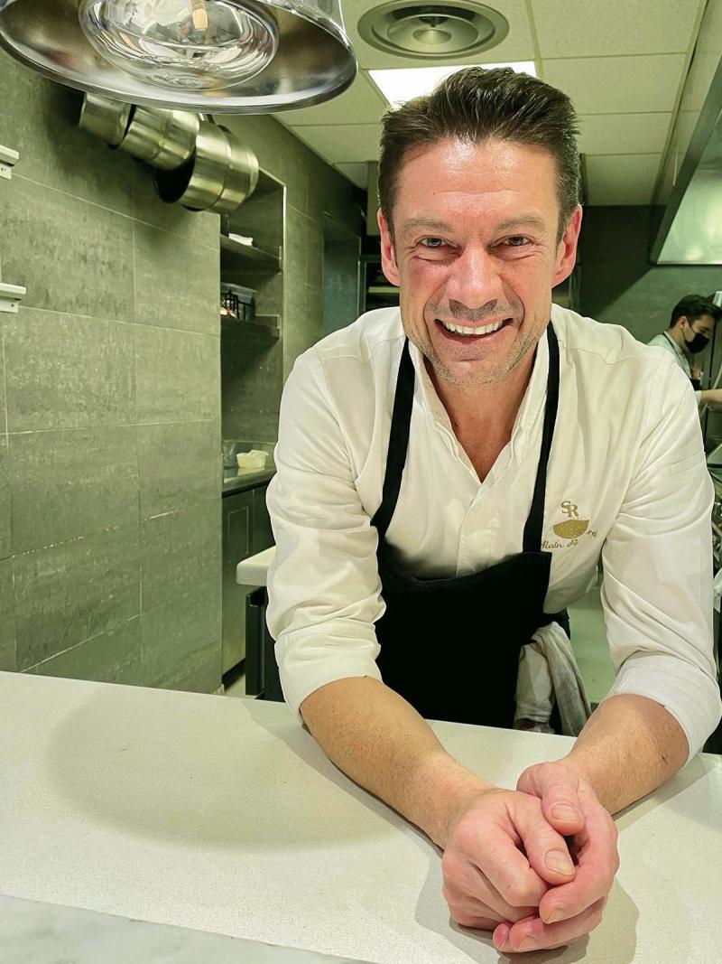 Chef Alain Pegouret 