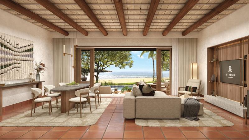The St. Regis Punta Mita’s Two-Bedroom Beachfront Villa