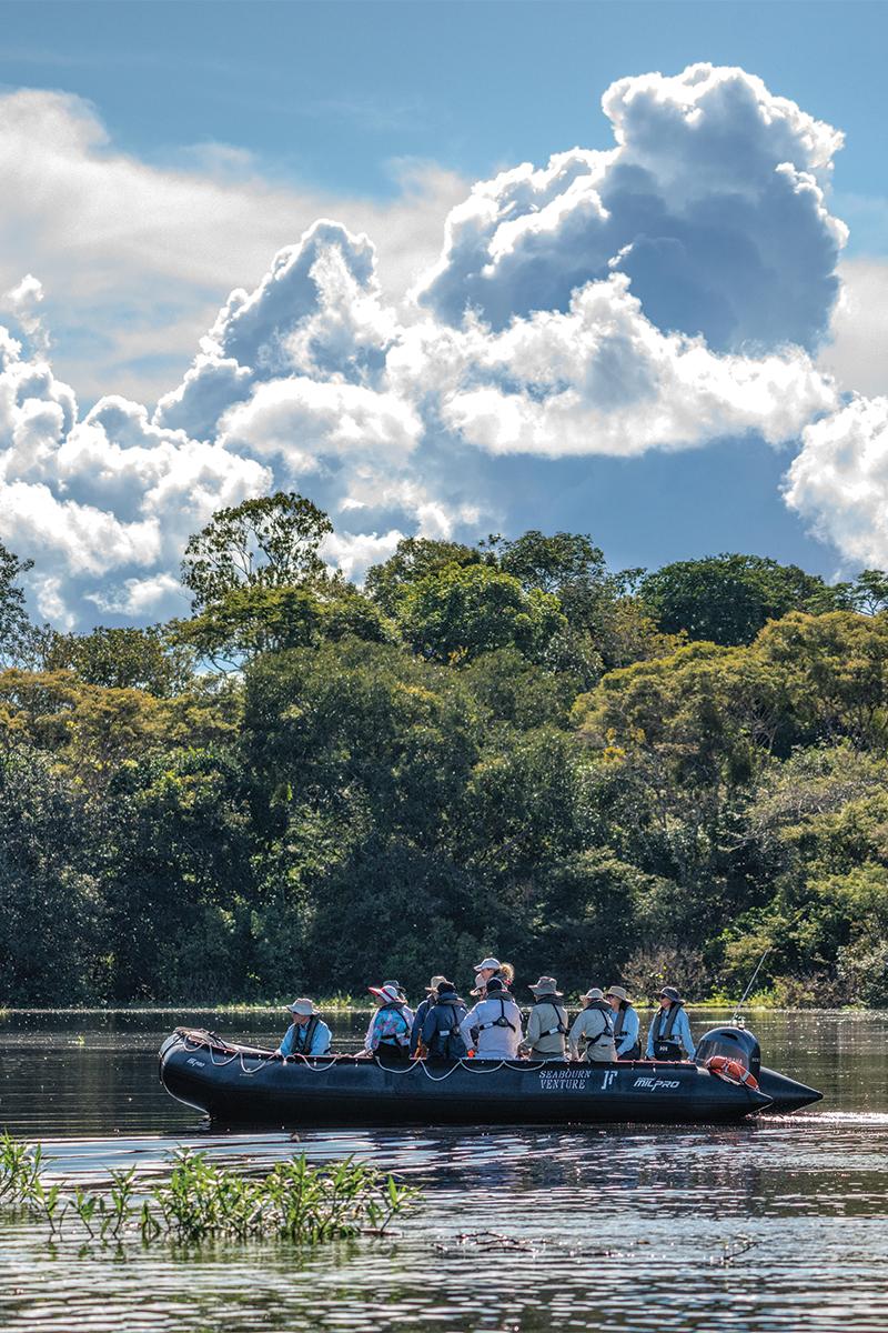 Seabourn in the Amazon