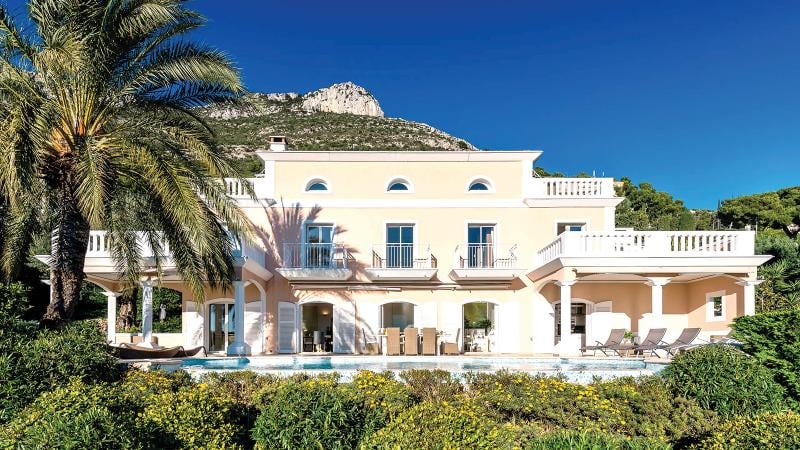 Villa Mont Charles, near Monaco.