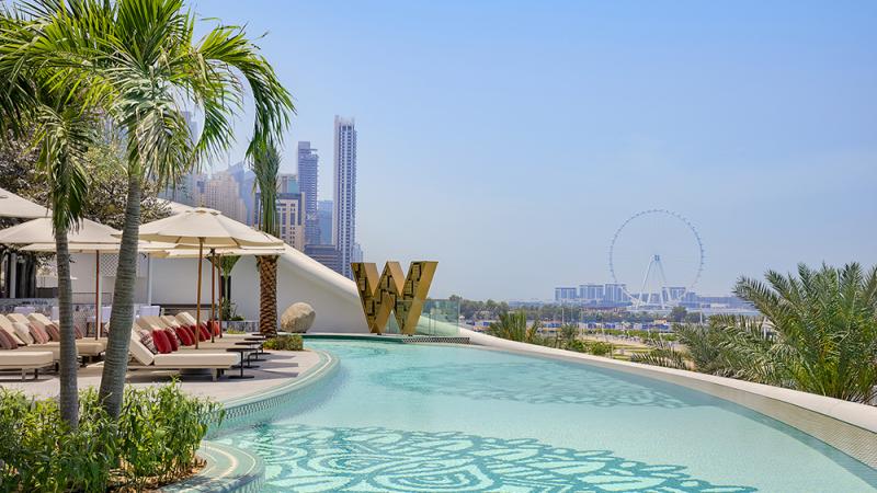W Dubai – Mina Seyahi - WET Deck