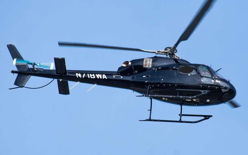 Wings Air Helicopters Twin Star AS355 in flight