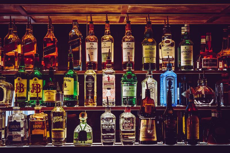 back bar bar design