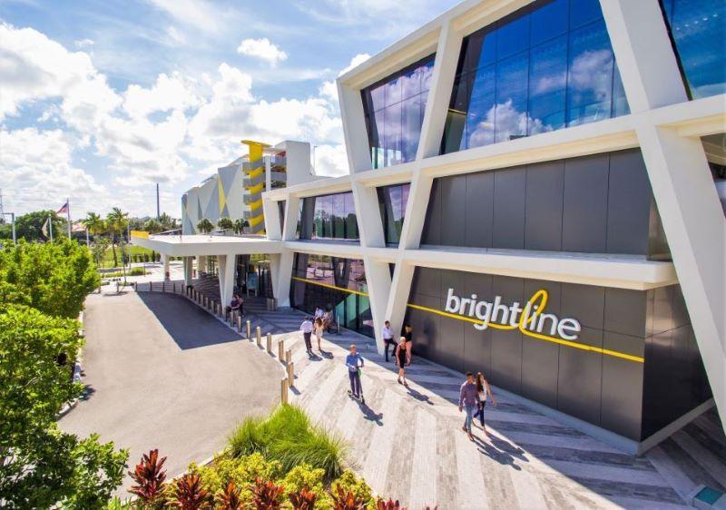 Brightline's Fort Lauderdale train station.