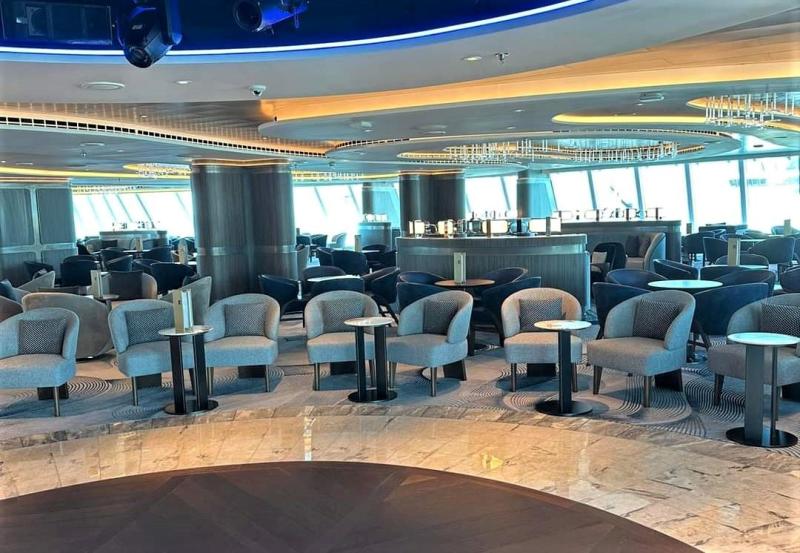 Horizons Lounge is Ken Heit's favorite space on Oceania Cruises' new Vista.