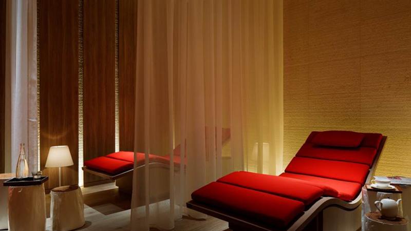 Relaxation lounge, Evian Spa Tokyo