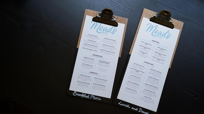 menus