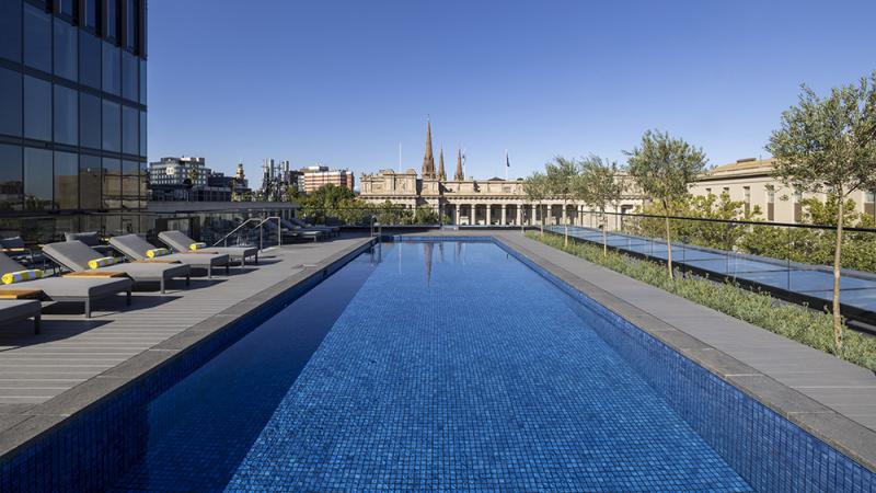 Le Meridien Melbourne Swimming Pool