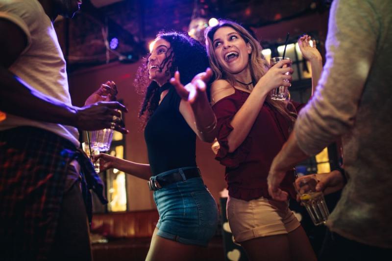 music in bars and restaurants