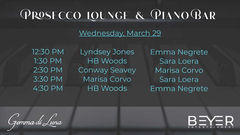 piano bar schedule