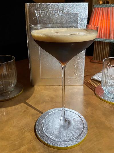 Espresso Martini at The Dorchester's Vesper Bar