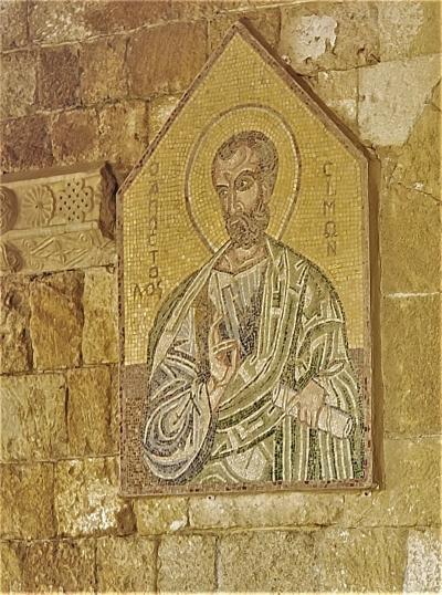 Monastery art in Rhodes, Greece
