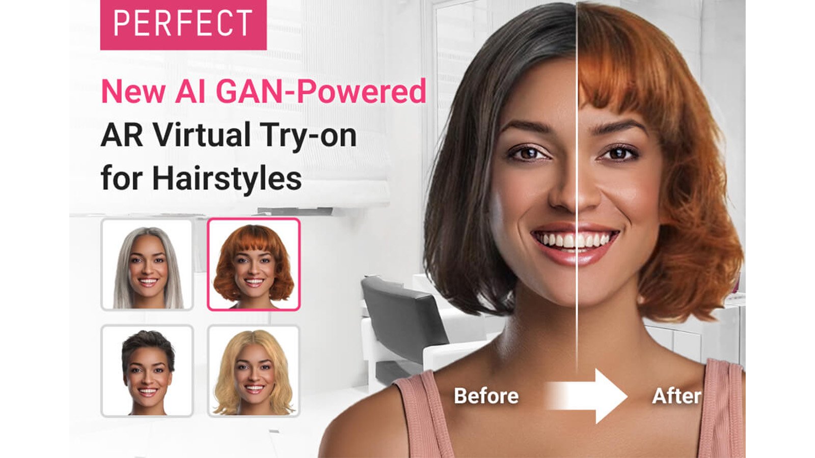 AI GAN-Powered Virtual Try-on for Hairstyles