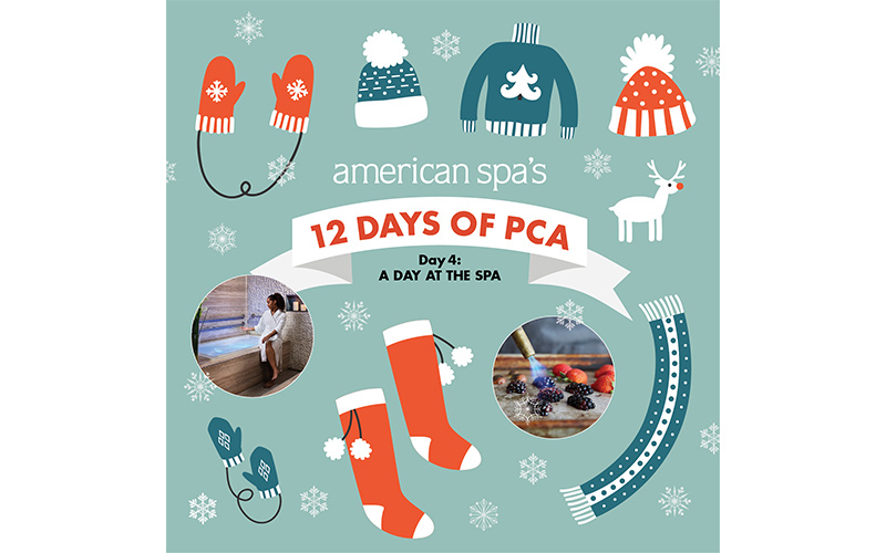 American Spas 12 Days of PCA Day Four A Day at The Spa